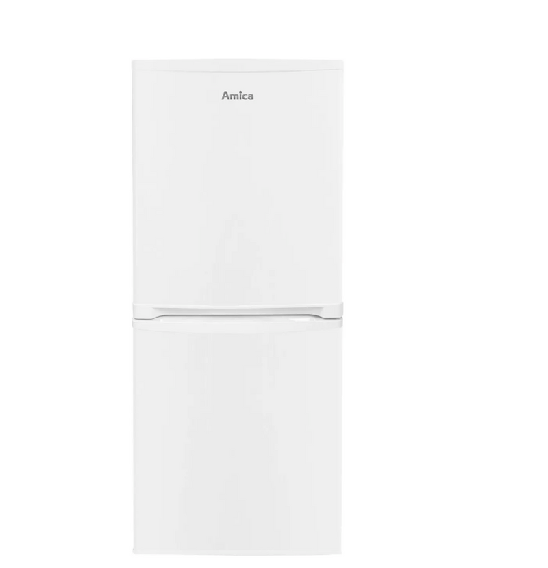 Amica FK1964 - White Freestanding 50/50 Small Fridge Freezer - F energy