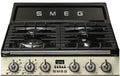 Smeg TR62P - Cream 4 Zone Dual Fuel Cooker - A/A energy