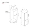 Caple Ri7321 - White 70/30 Fridge Freezer - 180L/63L - E Energy