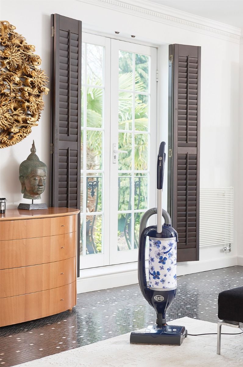 Sebo FELIX ORIENTAL 90814GB - Oriental Blue Vacuum Cleaner - 700W Upright - A Energy