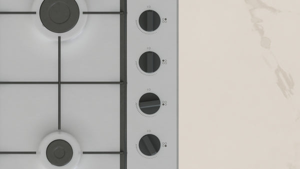 Neff T26BKP6N0 - Stainless Steel Gas Hob - 4 Burners