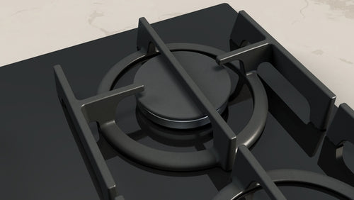 Neff T26PIP4S0 - Black Gas Hob - 4 Burners - FlameSelect