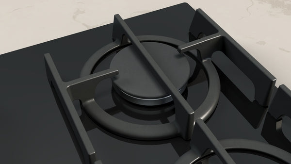 Neff T26PIP4S0 - Black Gas Hob - 4 Burners - FlameSelect