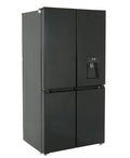 Tesla T560FDB - Black American Fridge Freezer - 560L - E Energy Rating