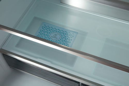 Tesla T571FRDB - Black American Fridge Freezer - 539L - E Energy Rating