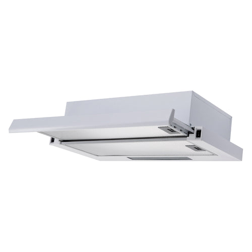 Montpellier TCH261 - Grey 60cm Telescopic Extractor Hood - 200.5 m³/hour - A Energy Rated