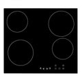 Cookology TCH601 - Black 4 Zone Ceramic Hob - 60cm Built-In - Hard Wired
