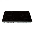 Cookology TCH601 - Black 4 Zone Ceramic Hob - 60cm Built-In - Hard Wired