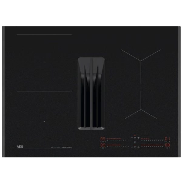 AEG TCH74B01FZ - Black 71cm Venting Hob - A+ Rated