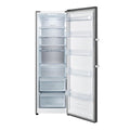 Teknix TH60TLBIX - Black Steel 370L Larder Fridge - 185.5cm x 65.1cm x 59.5cm - D Energy Rating