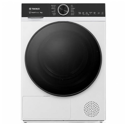 Teknix TK2HPMA9W 9kg Heat Pump Tumble Dryer – White