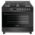 Teknix TK2SRCG90B - Black Range Cooker - 100L Capacity - A Energy