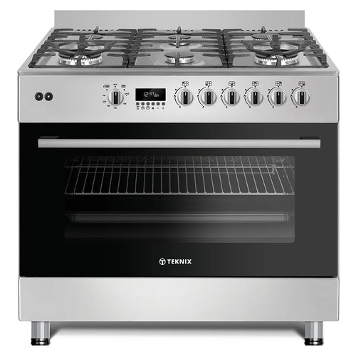Teknix TK2SRCG90X - Stainless Steel Range Cooker - 100 Litres - A energy