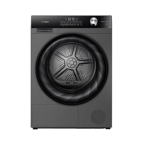 Teknix TK5HP9HS - Titanium 9KG Tumble Dryer - Heat Pump - A++ Energy Rating