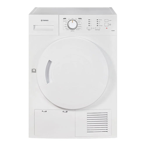Teknix TKC8W - White 8KG Condenser Tumble Dryer - B Energy - Display
