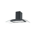 Teknix TKCGH29B - Black 90cm Curved Glass Hood - A Rated