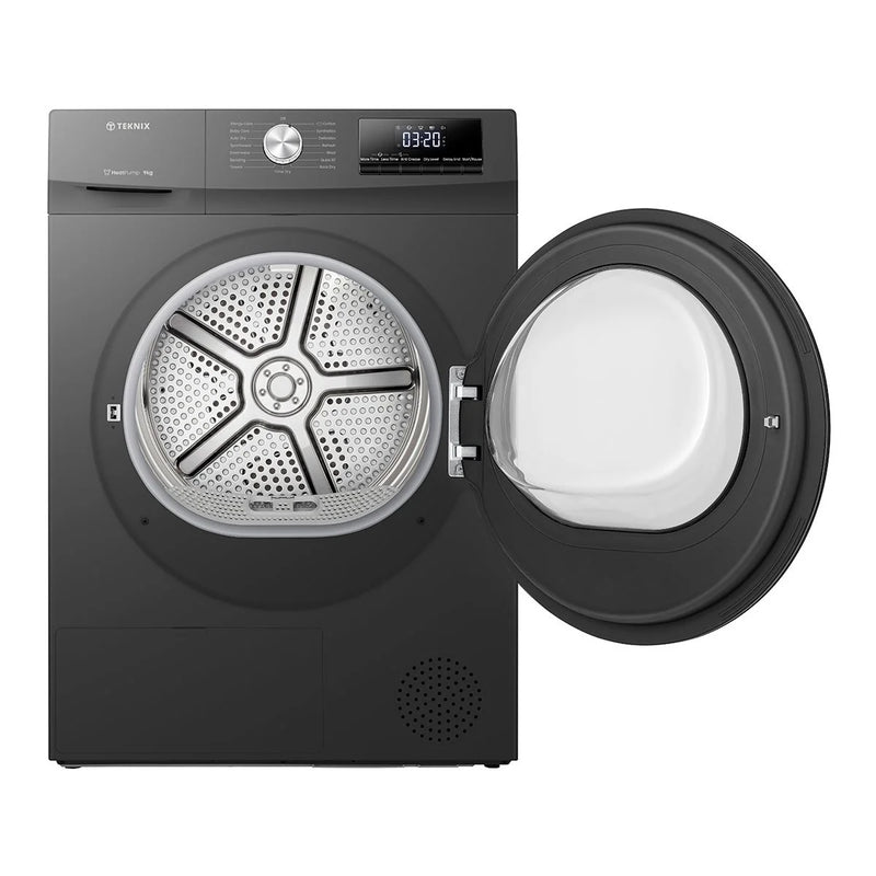 Teknix TK2HP9HS - Titanium 9KG Heat Pump Tumble Dryer - E Energy