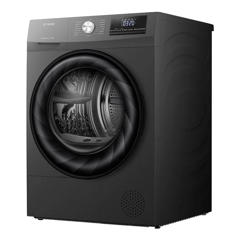 Teknix TK2HP9HS - Titanium 9KG Heat Pump Tumble Dryer - E Energy