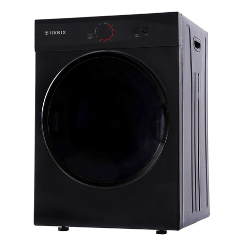 Teknix TKV3B - Black 3KG Tumble Dryer - Vented - C Energy