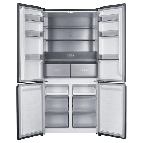 Teknix TMD19091SIX - Inox 505L Multi Door American Fridge Freezer - Total No Frost - E Rated