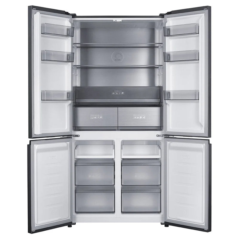 Teknix TMD19091SIX - Inox 505L Multi Door American Fridge Freezer - Total No Frost - E Rated