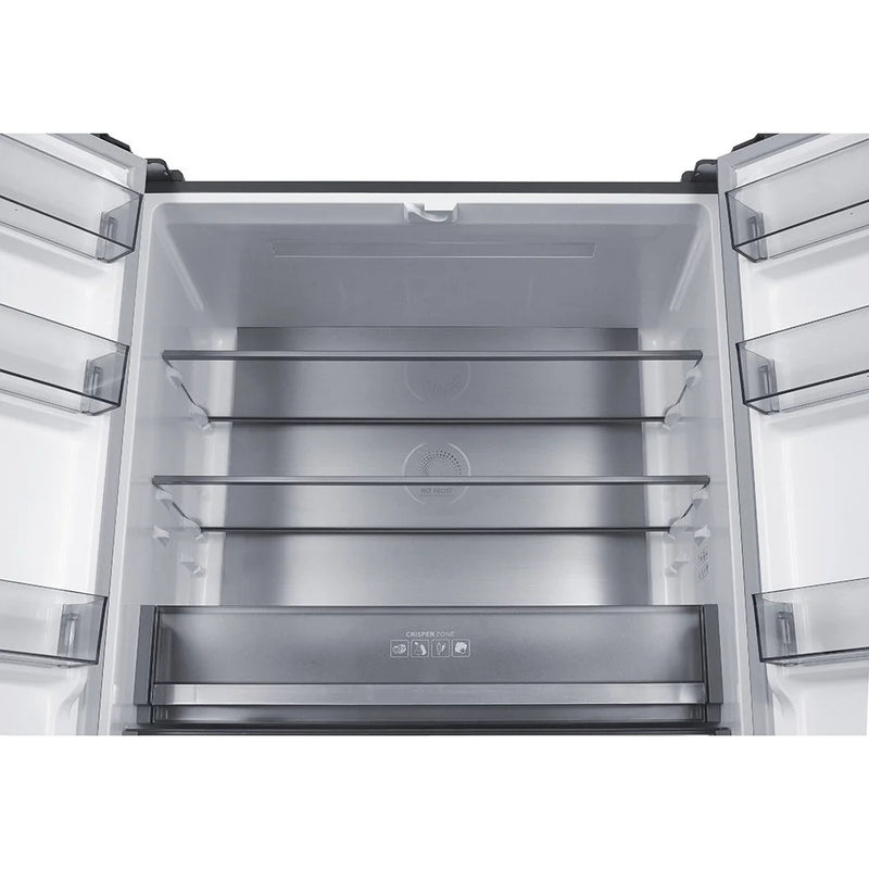 Teknix TMD19091SIX - Inox 505L Multi Door American Fridge Freezer - Total No Frost - E Rated