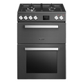 Tesla TMRDF60B - Black/Stainless Steel Dual Fuel Range Cooker - 68L - A+ Energy