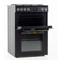 Tesla TMRDF60B - Black/Stainless Steel Dual Fuel Range Cooker - 68L - A+ Energy