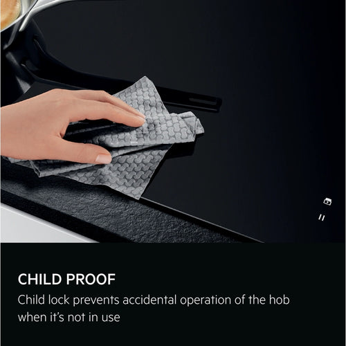 AEG TN64IA04FB - Black Induction Hob - 59cm - 4 Zones