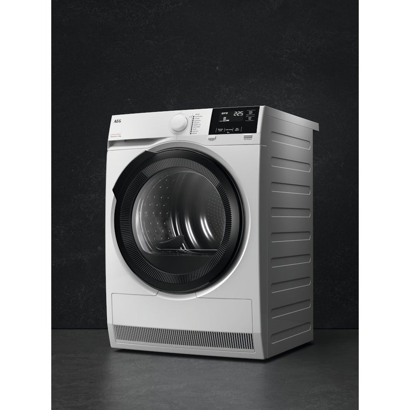 AEG TR719A4B - White 9KG Heat Pump Tumble Dryer - A+++ Energy Rating