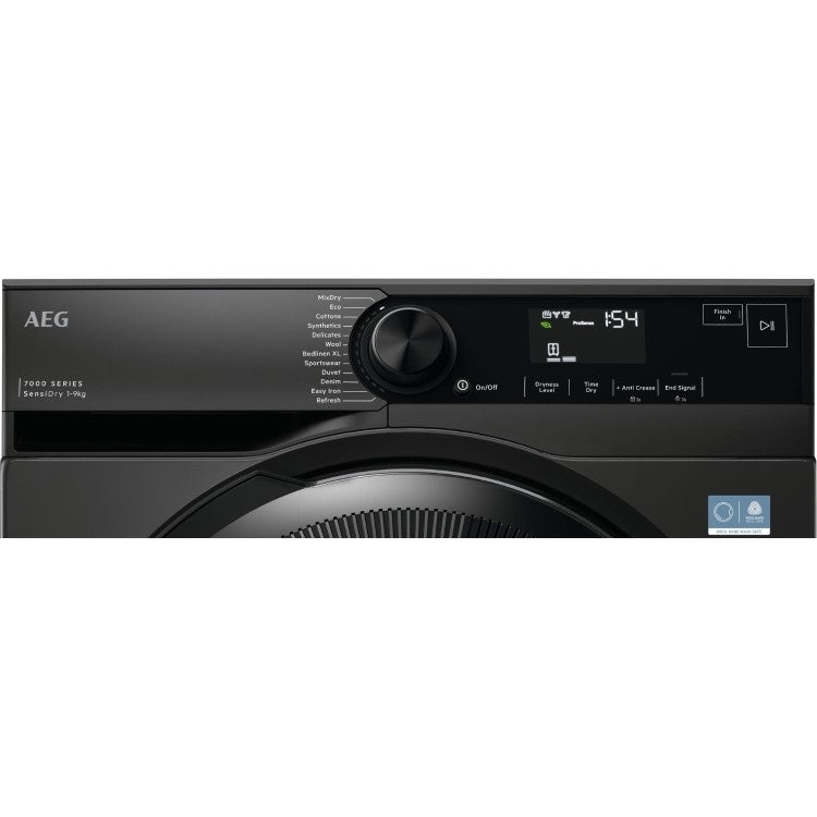 AEG TR749GU4B - White 9KG Tumble Dryer - Heat Pump - A+++ Energy Rating