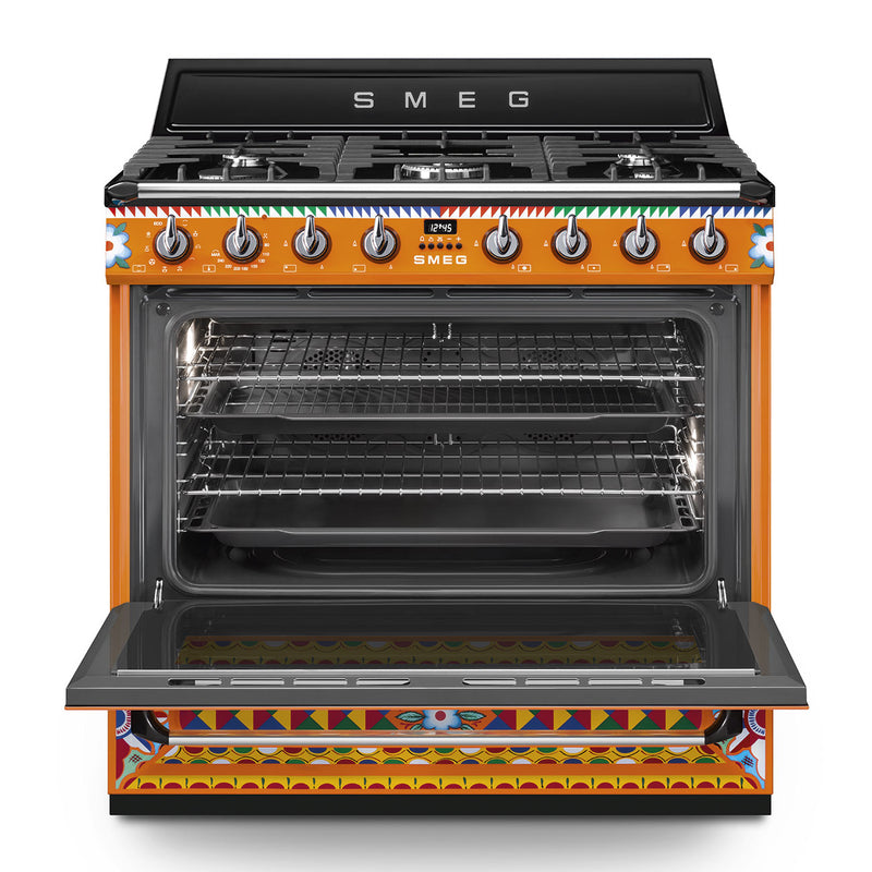 Smeg TR90DGC9 - Carretto Range Cooker - 115 litres - A energy