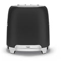 Smeg TSF01BLMUK - Black 2 Slice Toaster - Retro Design