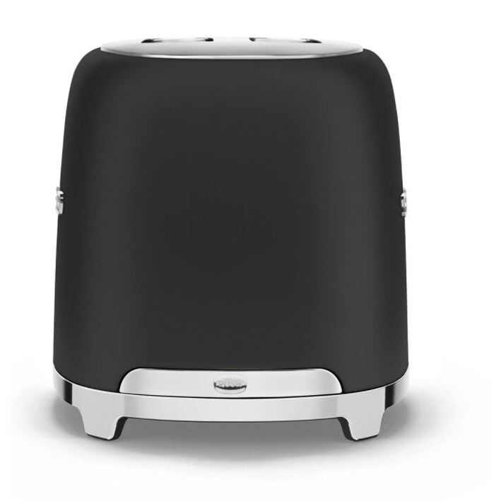 Smeg TSF01BLMUK - Black 2 Slice Toaster - Retro Design