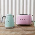 Smeg TSF01PKUK - Pink 2 Slice Toaster - Retro Style