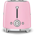 Smeg TSF01PKUK - Pink 2 Slice Toaster - Retro Style