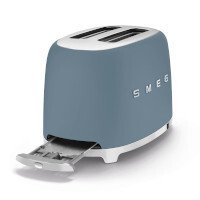 Smeg TSF01SBMUK - Blue 2 Slice Toaster - 950W