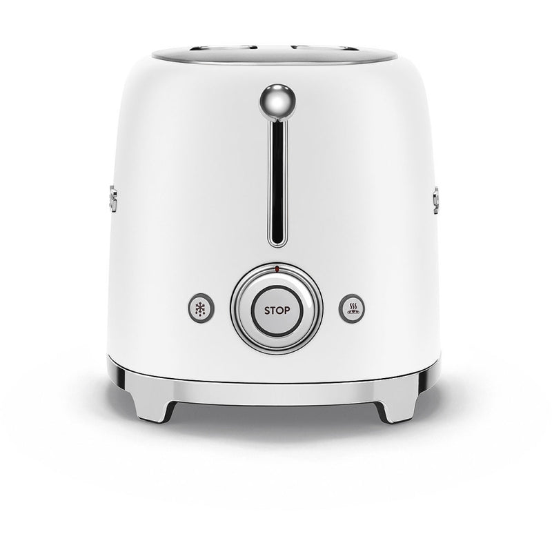 Smeg TSF01WHMUK - White 2 Slice Retro Toaster - 950W - N/A energy