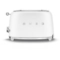 Smeg TSF01WHMUK - White 2 Slice Retro Toaster - 950W - N/A energy