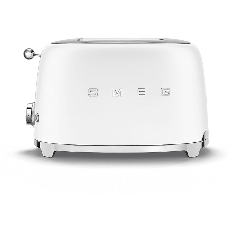 Smeg TSF01WHMUK - White 2 Slice Retro Toaster - 950W - N/A energy