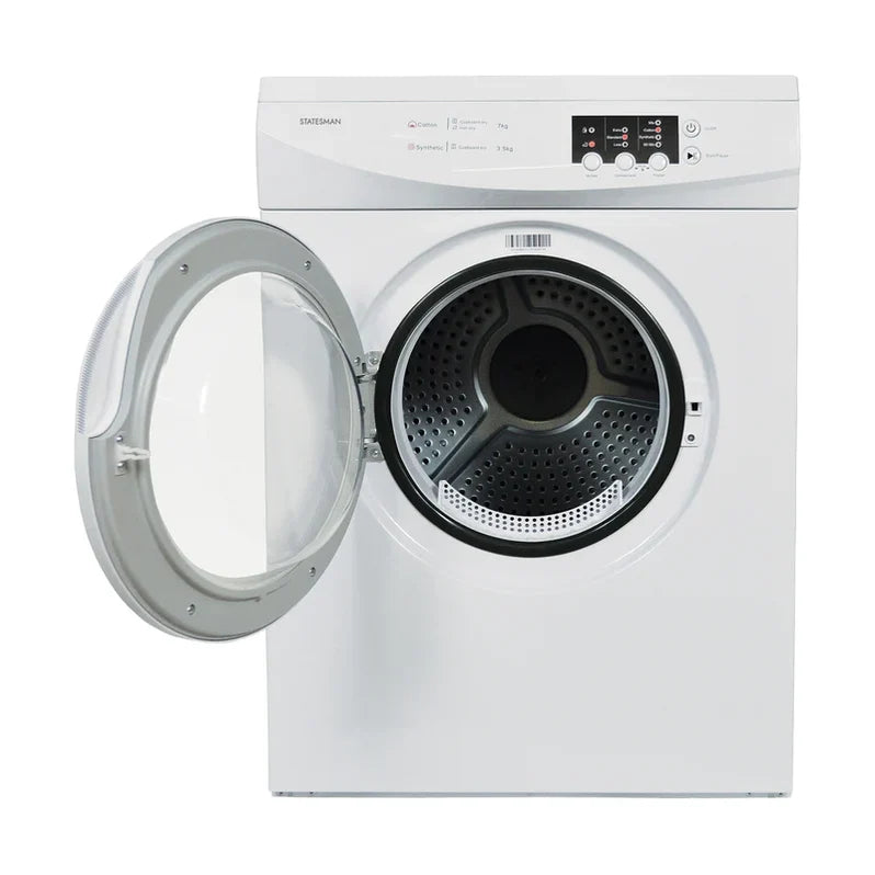 Statesman TVM07W - White 7KG Vented Dryer - C energy