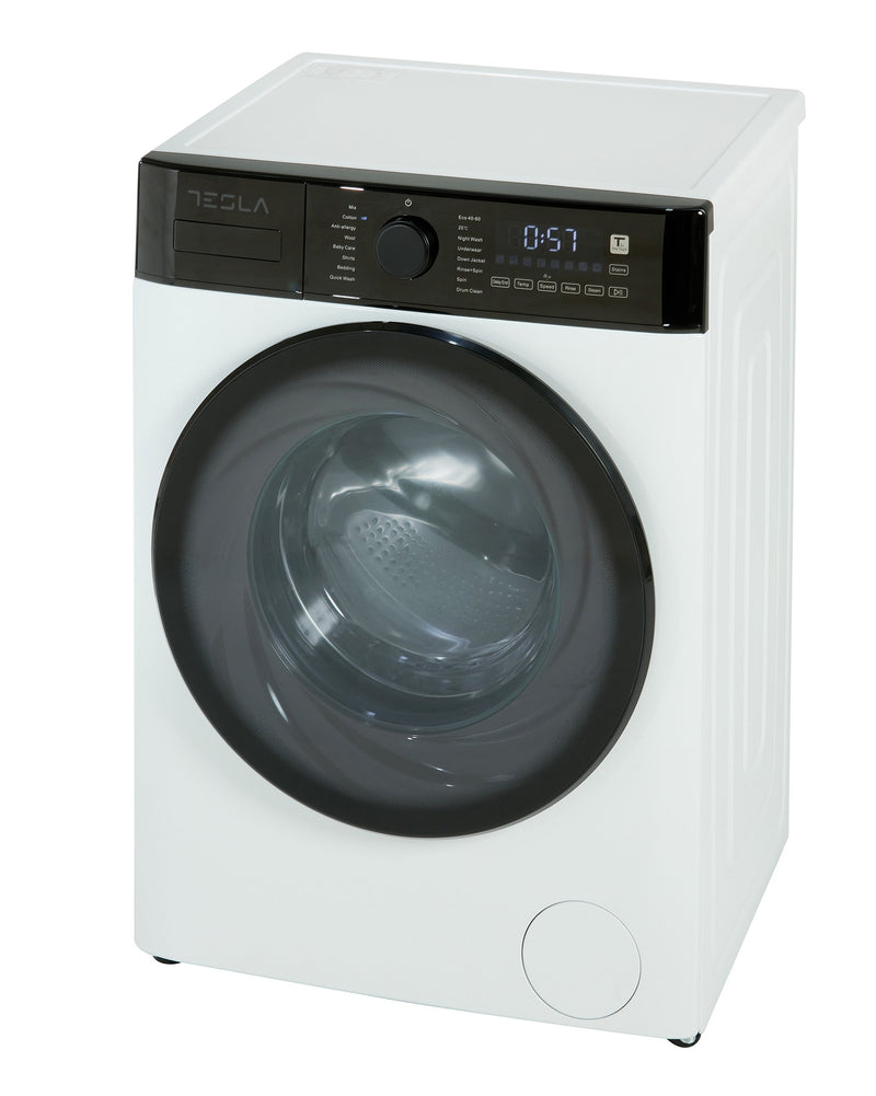 Tesla TWM101400W - White 10KG Washing Machine - 1400 RPM - A energy - Display