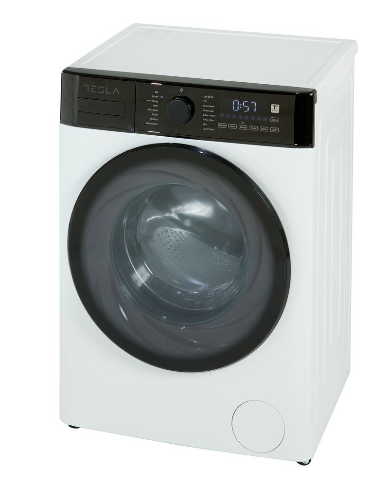 Tesla TWM81400W - White 8KG Washing Machine - 1400 RPM - A Energy