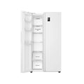Teknix TX2SBS1791PW - White American Fridge Freezer - 523L Capacity - E Energy Rating