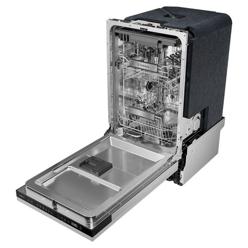 Teknix TX3BD458 Slimline Dishwasher - 11 Place Settings - 45 dB - C Energy Rating