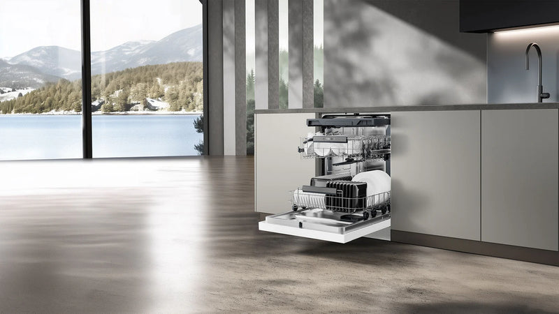 Teknix TX3FD618S - Silver Dishwasher - 15 Place Settings - C Energy Rating
