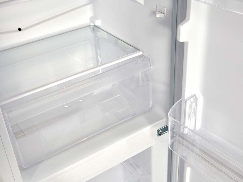 Teknix SF114W - White Freestanding 60/40 Smart Frost Fridge Freezer - E energy - Display