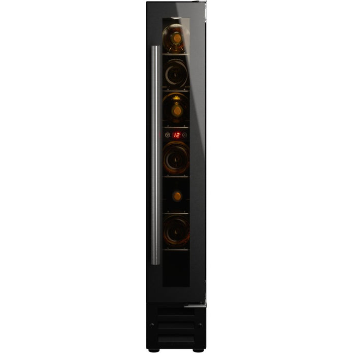 Appleson UBWC150B.1 15cm Wine Cooler Black and Stainless Steel