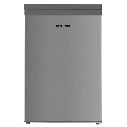 Teknix UC55L5S - Silver Fridges - 127L Undercounter Larder - E Energy Rating