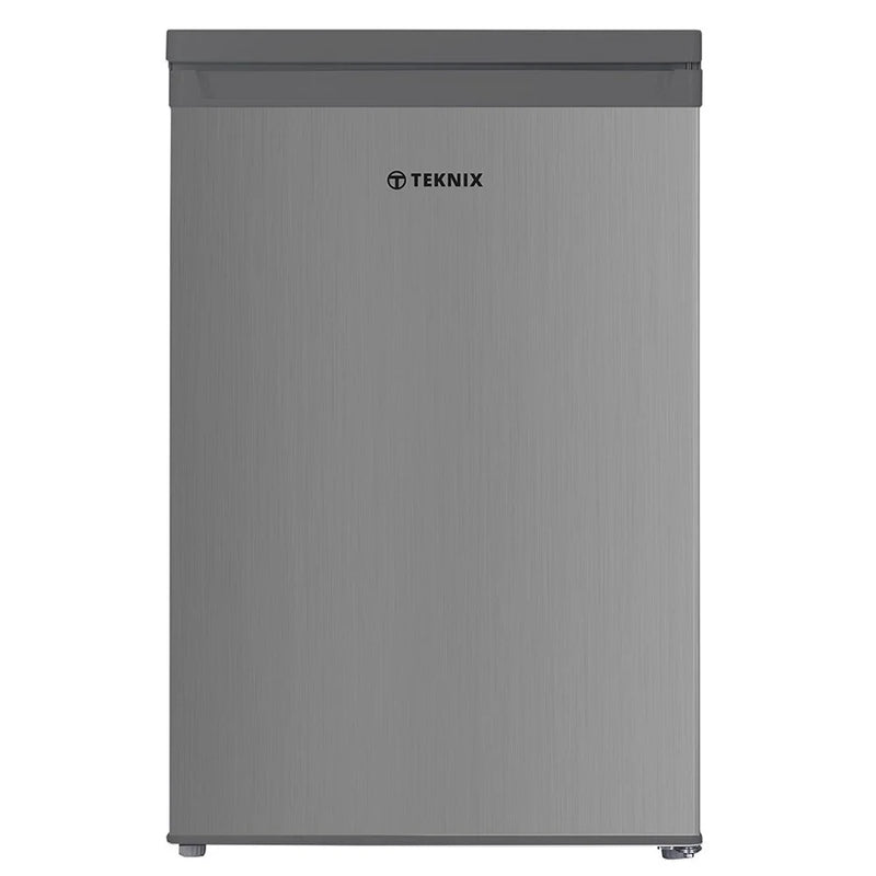 Teknix UC55L5S - Silver Fridges - 127L Undercounter Larder - E Energy Rating